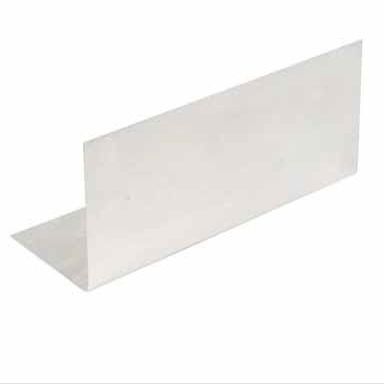 Amerimax Pre-Bent Flashing Shingle 0.015 " Galvanized 4 " X 4 " X 12 "