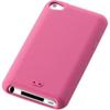 Elecom Released in 2010 For Ipod Touch Silicon Case (LCD protective film) Ava  T10SC Series safety pink view 2