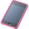 Elecom Released in 2010 For Ipod Touch Silicon Case (LCD protective film) Ava  T10SC Series safety pink view 3