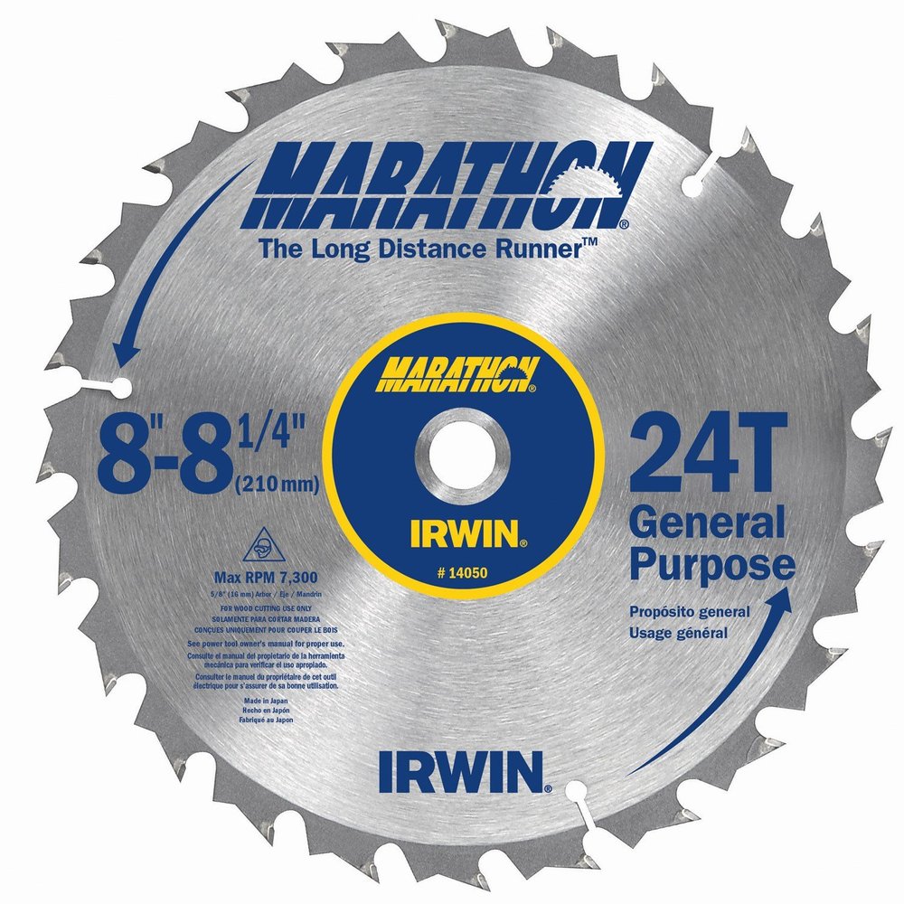 IRWIN Saw BLD 8-1/4" 24T Marathon CD