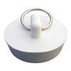 LASCO 02-3209 White Rubber, Hollow Stopper For 1-1/2-Inch Drain Openings view 1