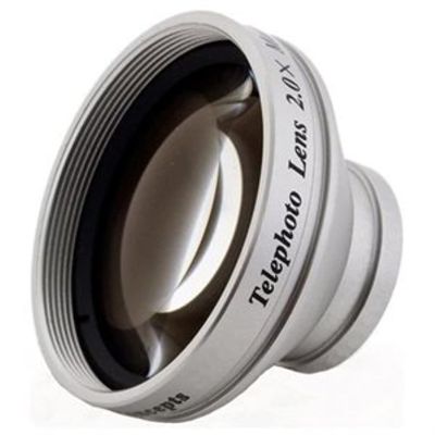 Hyla Optics 2.0X High Grade Telephoto Conversion Lens (30.5mm) for JVC Everio G GZ-MG670