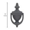 Baldwin Estate 0102.102 Colonial Door Knocker inOil Rubbed Bronze, 6.5"x3.5" view 2