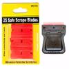 Mini Razor Blade Scraper with 25 Plastic Double Edged Razor Scraper Blades view 1
