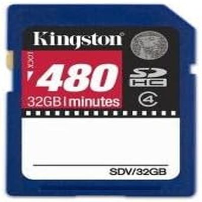 32GB (480 Min) Class 4 Sdhc