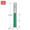 Trend CraftPro Straight Two Flute Cutter Router Bit, 1/2 Inch Shank, 1/2 Inch Cut Diameter & 2 Inch Cut Length, Tungsten Carbide Tipped, C153DX1/2TC view 3