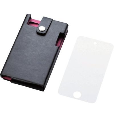 Elecom 2010 Release with Flap for Ipod Touch sohutoreza-ke-su (LCD protective film) Ava t10lf Series blk