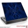 Small Laptop Skin - Abstract 01 Blue view 1