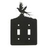 Innovative Fabricators, Inc. Pheasant Double Light Switch Plate Cover view 1