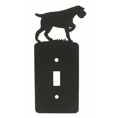 German Wirehaired Pointer Single Light Switch Plate Cover