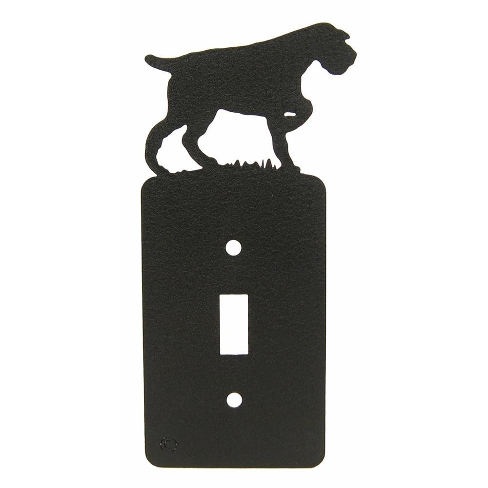 German Wirehaired Pointer Single Light Switch Plate Cover