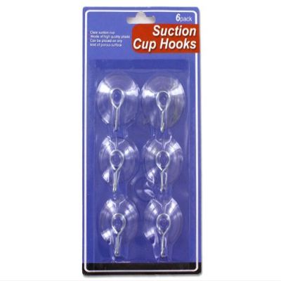 96 Packs of Suction hooks (set of 6)