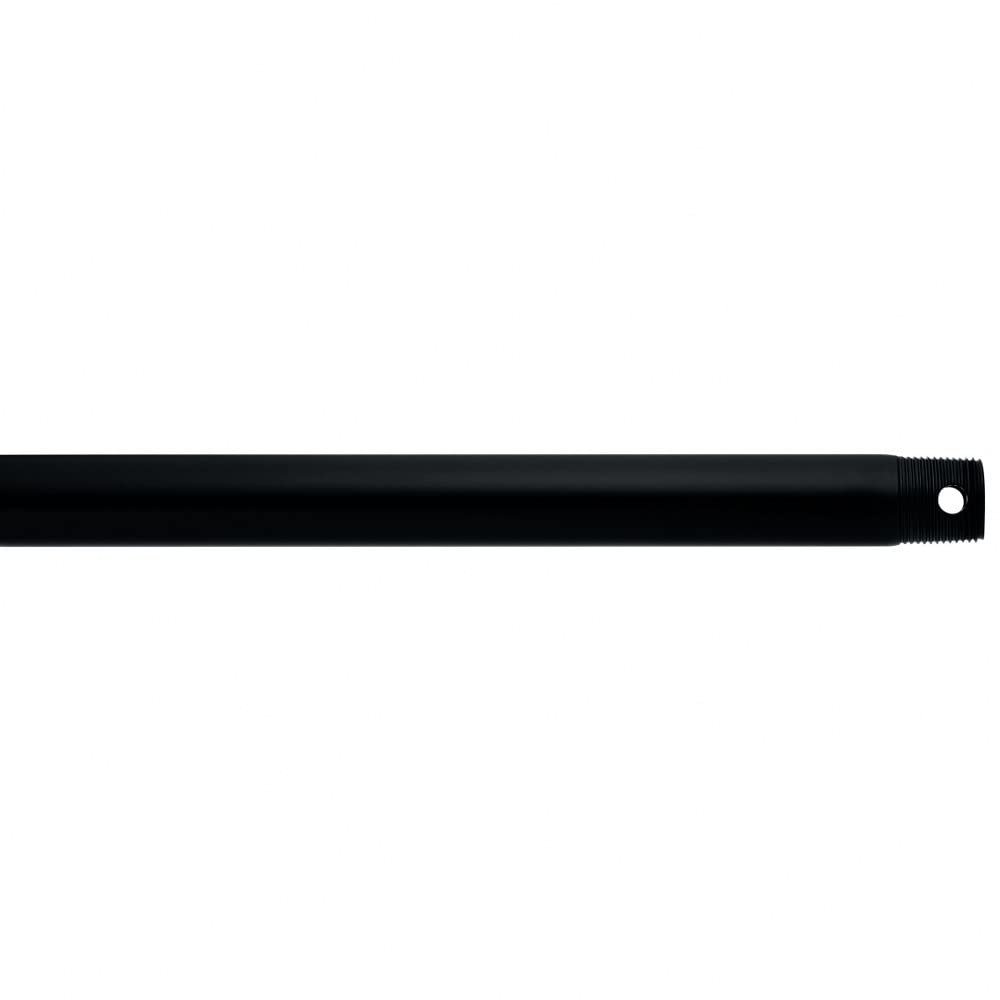Kichler 360001SBK Accessory Fan Down Rod 18-Inch, Satin Black