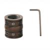 Kichler 337007TZP Accessory Decorative Coupler, Tannery Bronze Powder Coat view 1