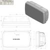 NavPod GP1080 SystemPod Un-Cut (usable face = 17.125" w x 9.125" h)(43.5cm w x 23.2cm h) for 9.5" Wide Guard view 3
