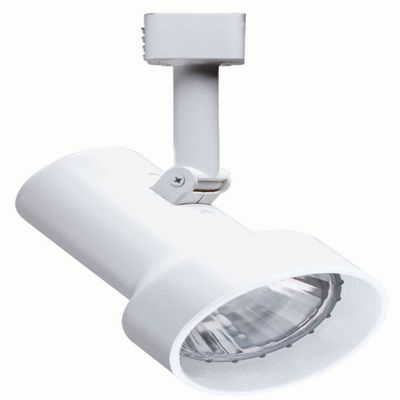 Juno Lighting R510WH 1-Light Step Cylinder Trac-Master Head, White Finish