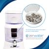 ZENWATER Genuine Maifan Mineral Stones Filter Case Replacement - Exclusively for Zen Water Countertop Gravity Filtration System - Clean and Mineral-Rich Hydration view 3