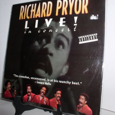 RICHARD PRYOR LIVE IN CONCERT LASER DISC