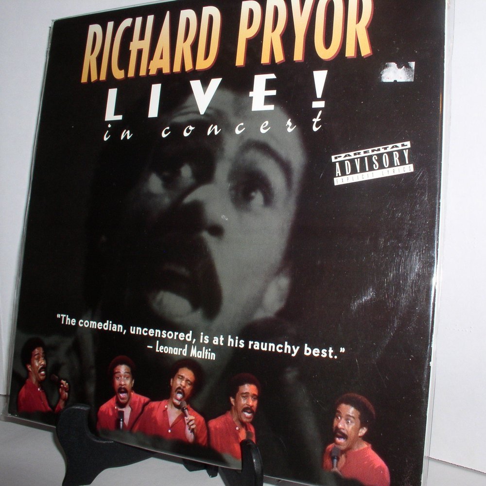 RICHARD PRYOR LIVE IN CONCERT LASER DISC