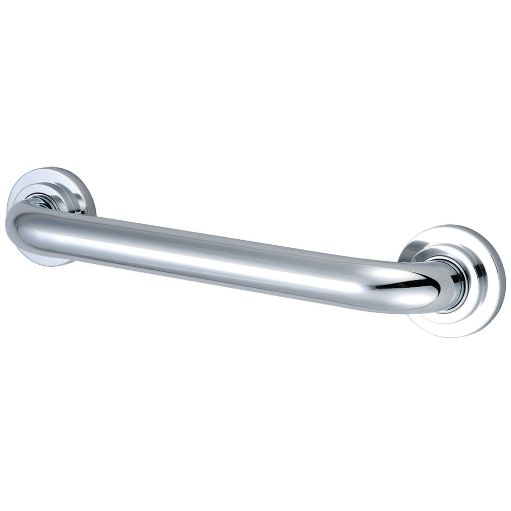 Kingston DR414181 O.D. Brass Decorative Grab Bar, Polished Chrome