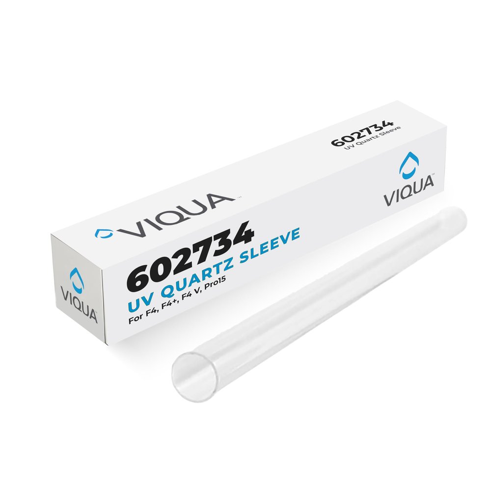 Viqua Genuine 602734 UV Quartz Sleeve for UVMAX F4, F4+, F4-V, PRO15