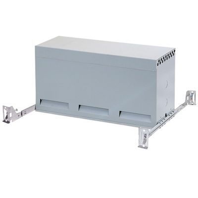 Nora Lighting NLIC-301QAT 3 in. IC Air-Tight Low Voltage Housing44; 50W Max44; 120V Magnetic