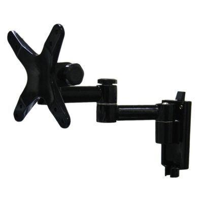 Arrowmounts AM-P16B Cantilever Retractable Wall Mount for Flat Panel TVs up to 30 Inch, Black