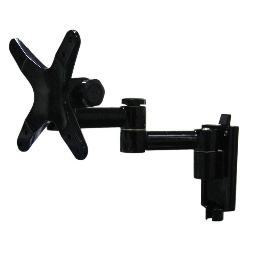 Arrowmounts AM-P16B Cantilever Retractable Wall Mount for Flat Panel TVs up to 30 Inch, Black