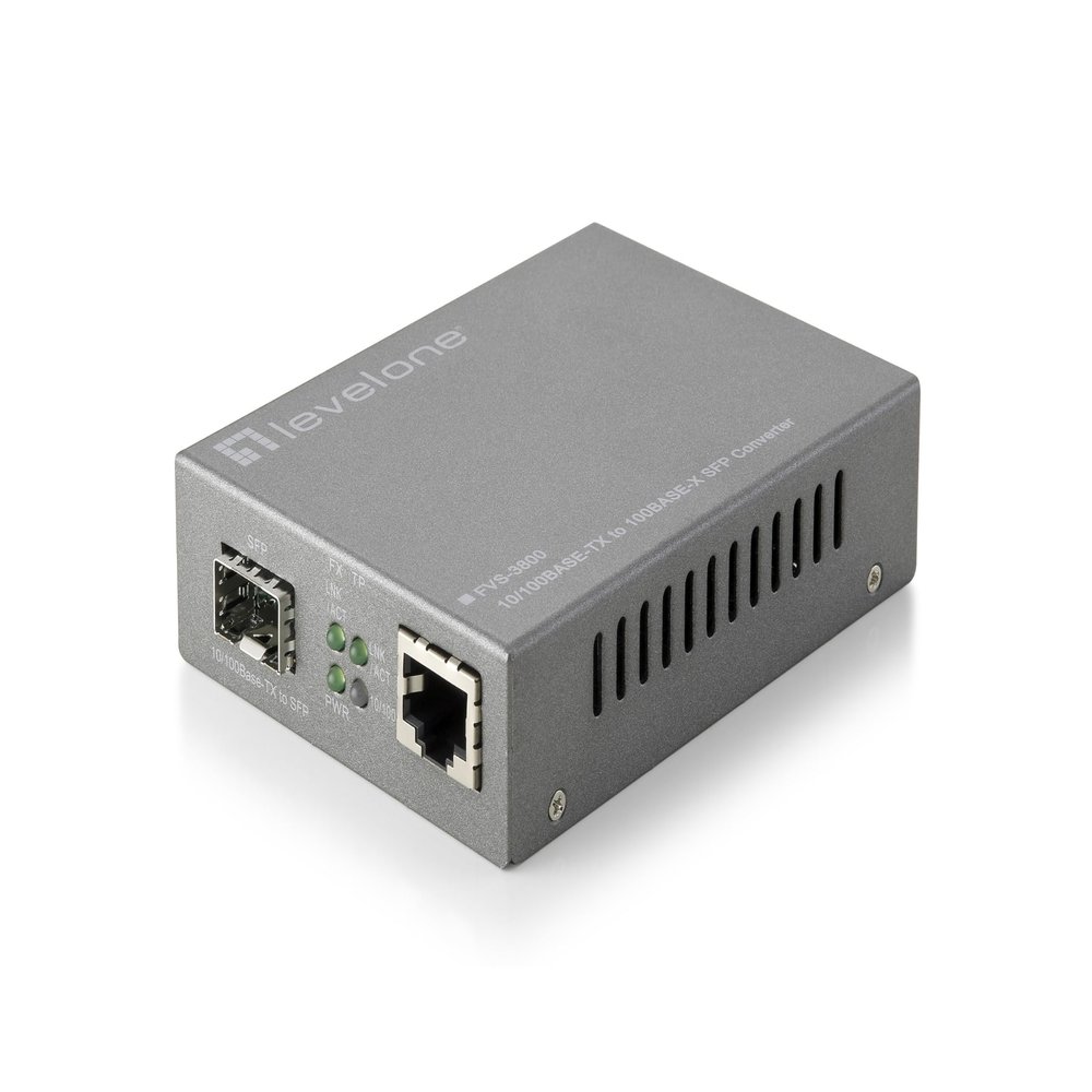 LevelOne Digital Data 3800 Media Converter 10/100/1000 Base-T + 100/1000 FX