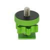 Cam Caddie Flashner 20 inch Tripod Screw to Hot/Cold Shoe Adapter/Flash Converter - Standard Quarter Twenty Threaded Post Made from High Strength Steel and Aluminum (Green) view 1