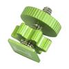 Cam Caddie Flashner 20 inch Tripod Screw to Hot/Cold Shoe Adapter/Flash Converter - Standard Quarter Twenty Threaded Post Made from High Strength Steel and Aluminum (Green) view 4