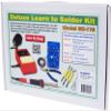 Elenco Deluxe Learn to Solder Kit | Fully Adjustable Soldering Station | Temperature Range: 350-900F | SL-75T2 Wedge Tip | ST-1 Side cutters | SE-1 Solder Ease Kit | SP-1A Solder Practice Kit view 2
