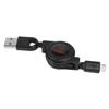 Cellet Retractable Micro USB to USB A Cable Data Sync and Charge Cord, Compatible with All Smartphone with Micro USB Port view 3