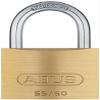 ABUS 55/60 Solid Brass Padlock with 2 Keys for School, Gym view 1