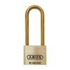 ABUS 55MB/40HB63 Brass Lock with 2 Keys for Outdoor, Storage, Gate view 1
