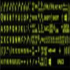 Glowing Fluorescent Large Lettering (Upper CASE) English US Keyboard Sticker view 1