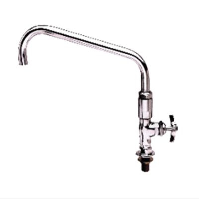 T&S Brass B-0297 Deck Mount 18-Inch Swing Nozzle Big-Flo Single Pantry Faucet