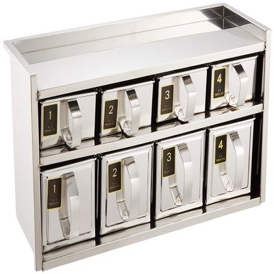 EBM 18-8 Drawer Type, Yakumi, 2 Tiers, 8 Pieces