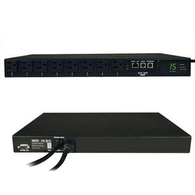 Tripp Lite PDU8 NEMA 5-15R 15A & Web Card
