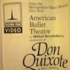 Don Quixote From the Met, New York Starring Mikhail Baryshnikov view 2