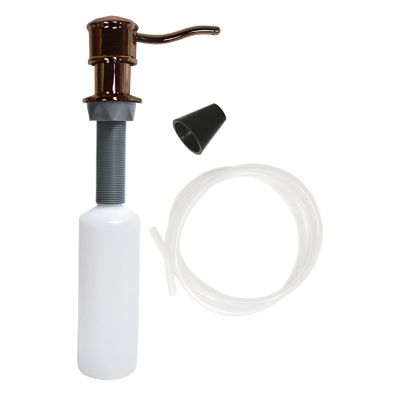DANCO 10042 Soap Dispenser with Curved Nozzle, 1-Pack, Oil Rubbed Bronze