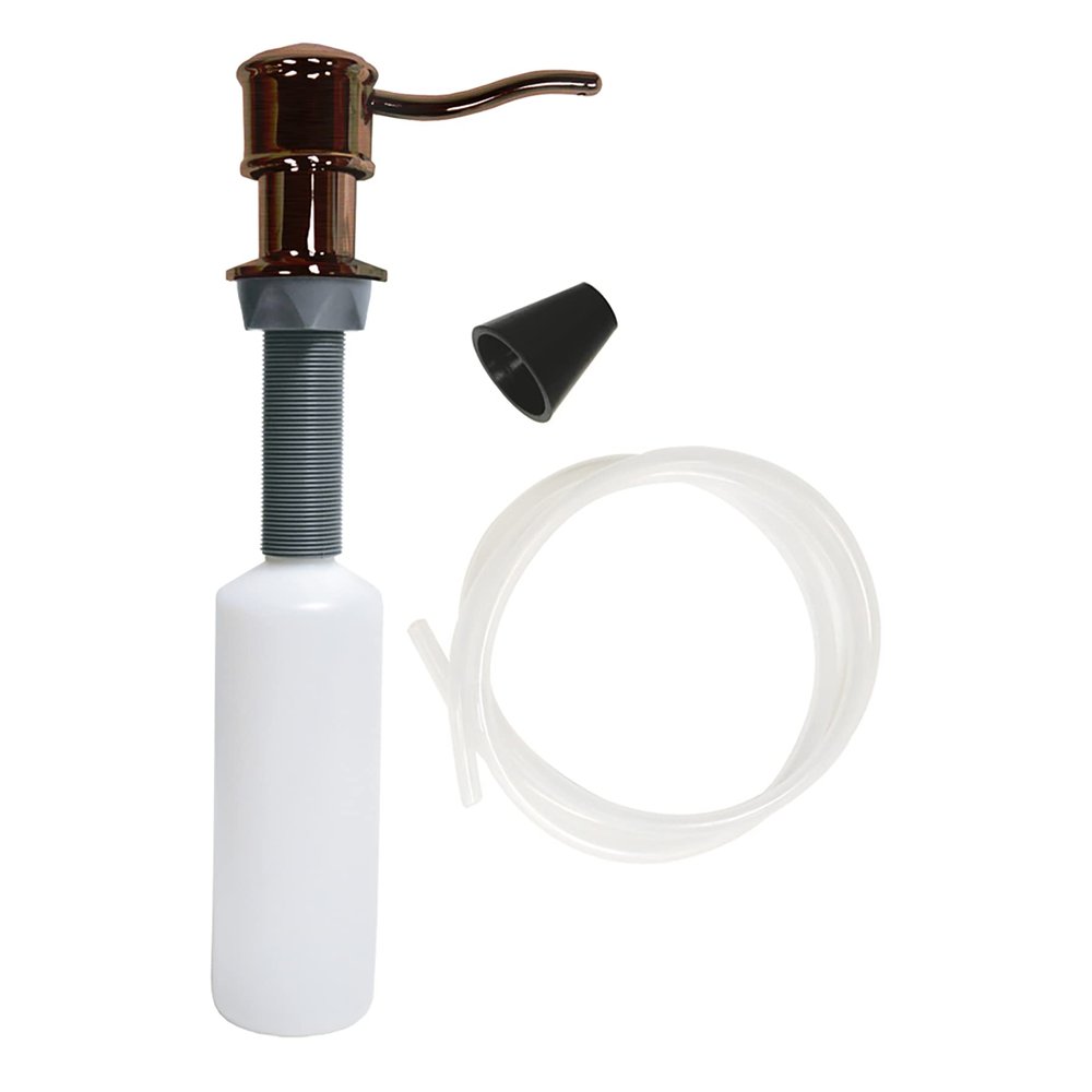 DANCO 10042 Soap Dispenser with Curved Nozzle, 1-Pack, Oil Rubbed Bronze