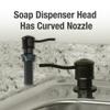 DANCO 10042 Soap Dispenser with Curved Nozzle, 1-Pack, Oil Rubbed Bronze view 3