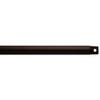 Kichler 360004TZP Accessory Fan Down Rod 48-Inch, Tannery Bronze Powder Coat view 4
