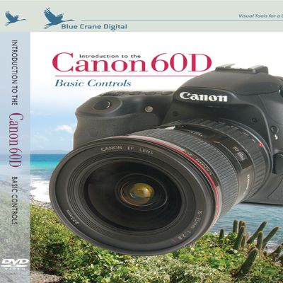 Blue Crane Digital Introduction to the Canon 60D Basic Controls Training DVD (zBC136)