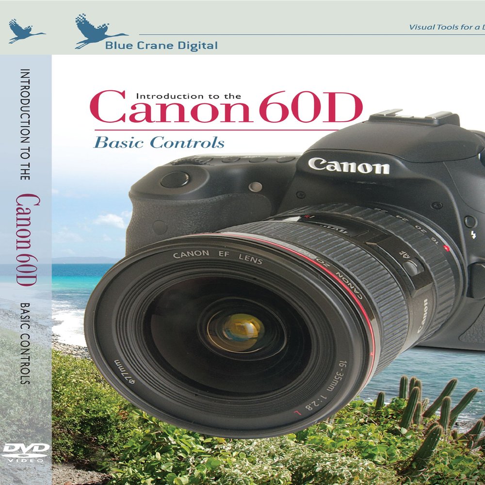 Blue Crane Digital Introduction to the Canon 60D Basic Controls Training DVD (zBC136)
