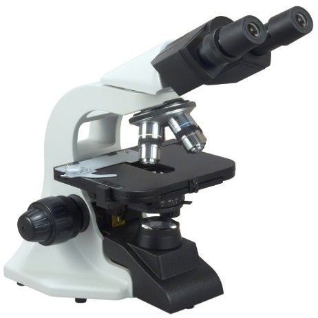 OMAX 40X-1500X Brightfield and Darkfield Binocular Compound Microscope