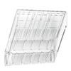Durable Flexiboxx Extension Tray for Literature Holder A4 Portrait - Transparent view 1