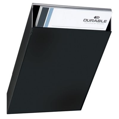 Durable Flexiboxx Extension Tray for Literature Holder A4 Portrait - Black