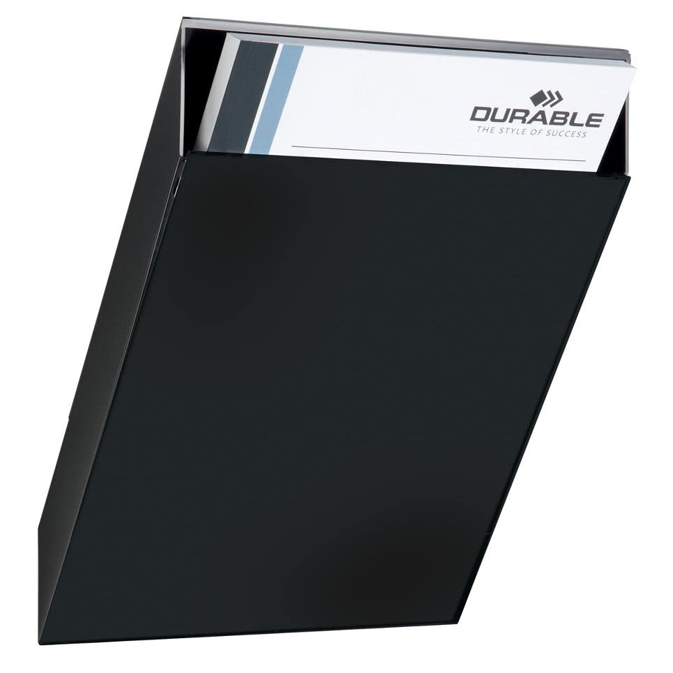 Durable Flexiboxx Extension Tray for Literature Holder A4 Portrait - Black